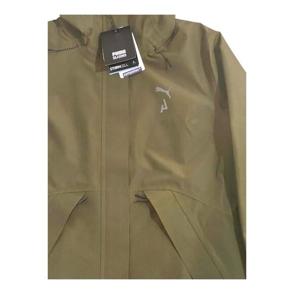 Puma Seasons Stormcell Tech Waterproof Women's Hooded Jacket Size Small 522579 - Picture 7 of 7